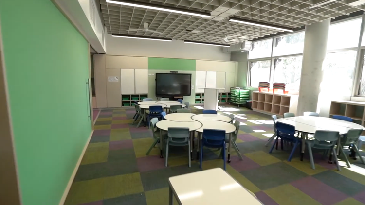 An image of a classroom